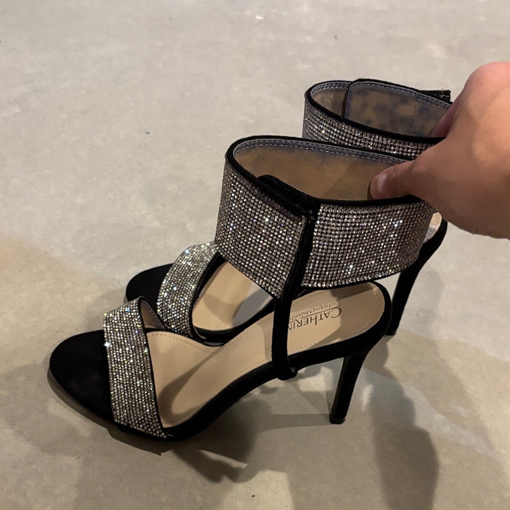 Sequined heels